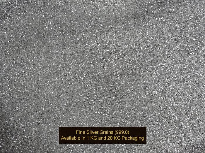Al Etihad fine silver grains — manufacturer product photograph