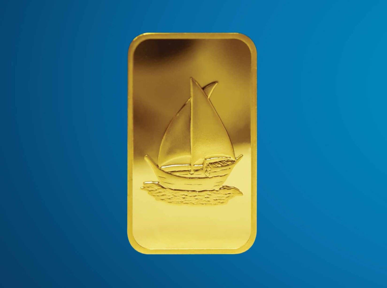 Al Etihad Dhow minted bar — manufacturer product photograph