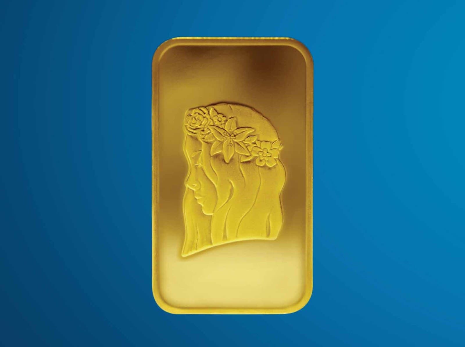 Al Etihad Lady Flower minted bar — manufacturer product photograph