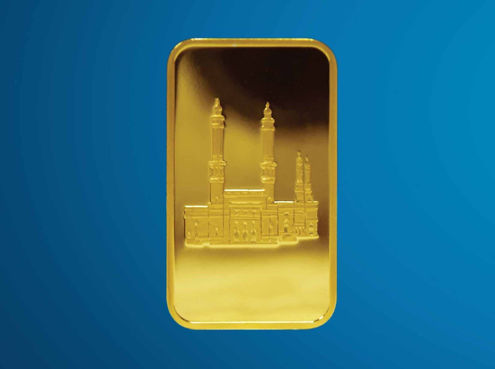Al Etihad Mecca minted bar — manufacturer product photograph