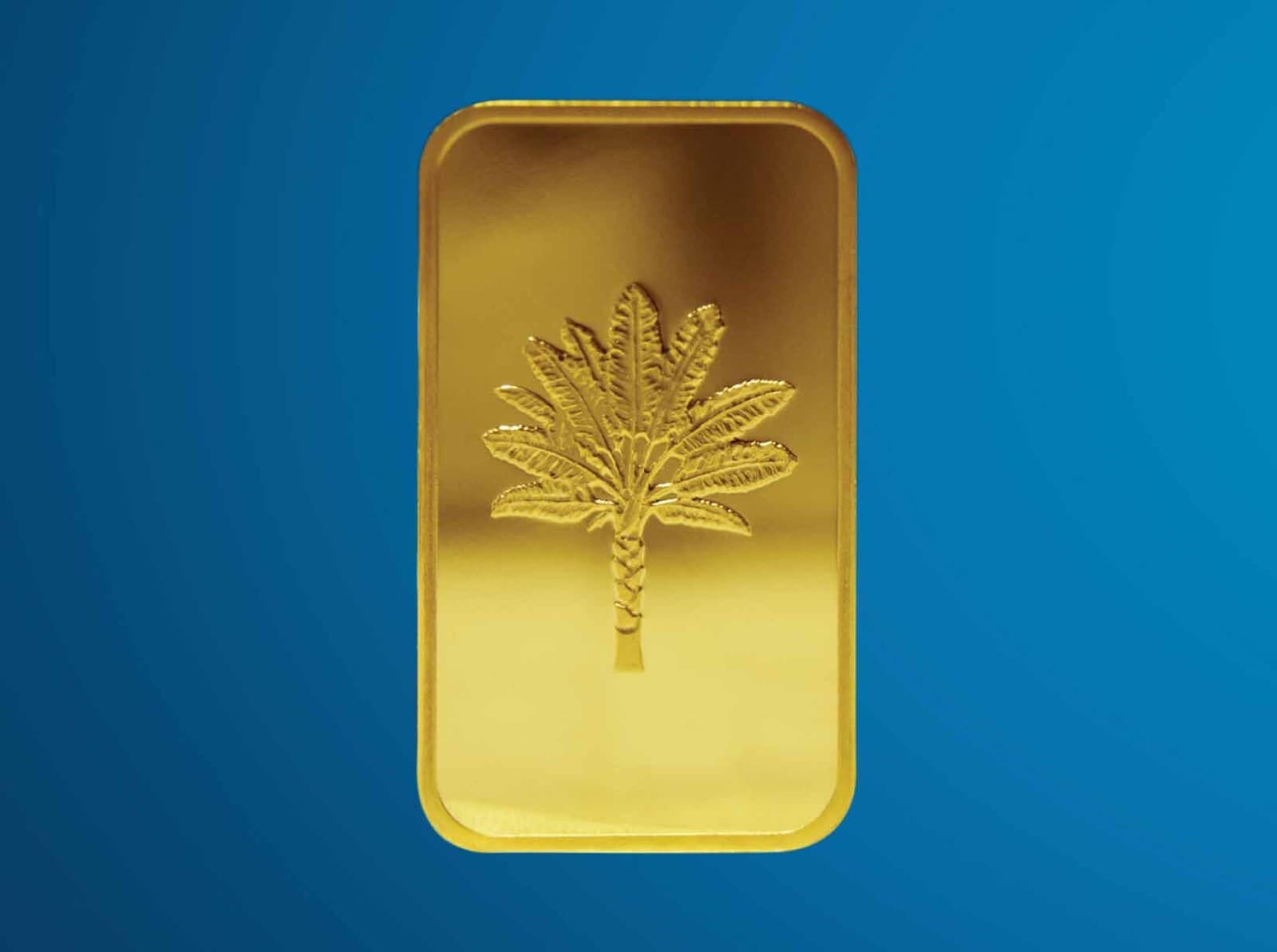 Al Etihad palm-tree minted bar — manufacturer product photograph