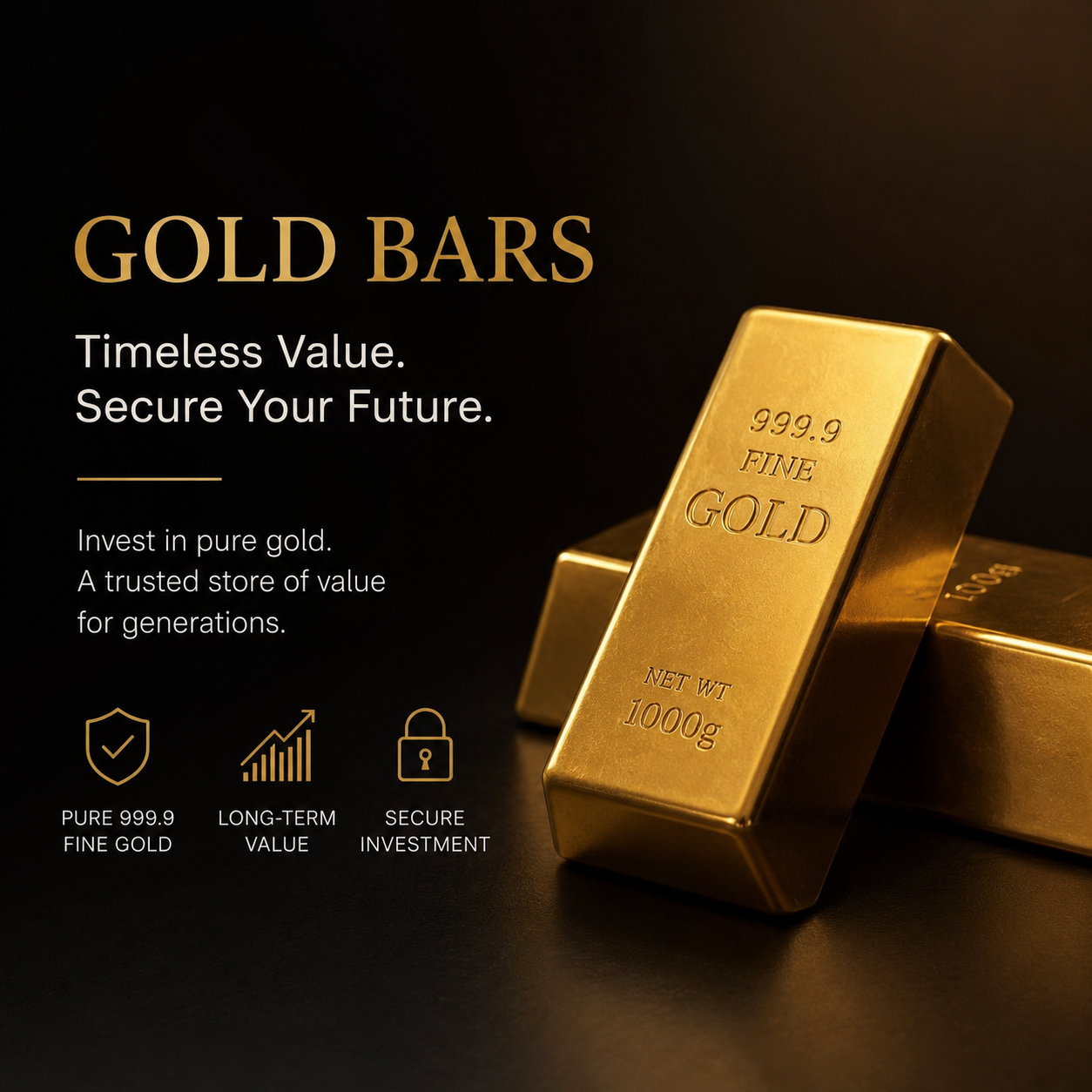 Gold bars