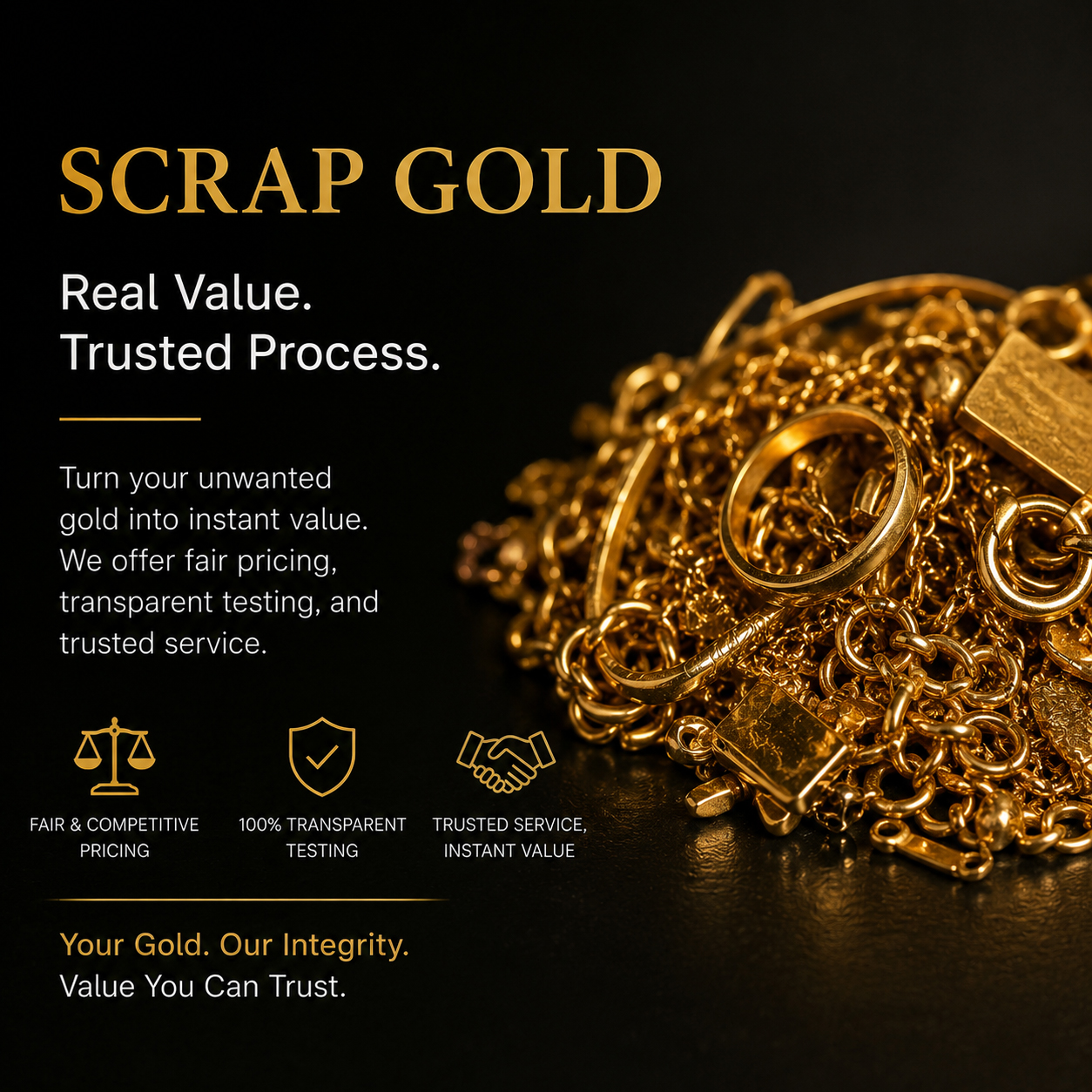 Scrap gold